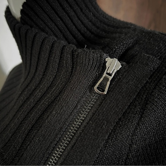 Pre-owned, black Athleta Chill Factor Wool Blend Sweater Coat - XS - Picture 9 of 16